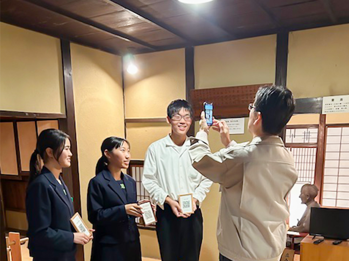 小松高生作・ARで体感する武家屋敷、近藤篤山先生旧邸！